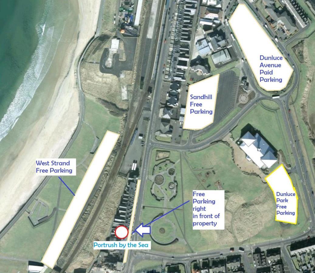 1 Dunluce Park - Portrush By The Sea Exterior foto